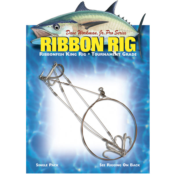 RIBBON RIG 2/0 3, #4 TREBLE HOOKS