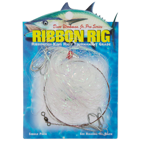 RIBBON RIG 2/0 3, #4 TREBLE HOOKS