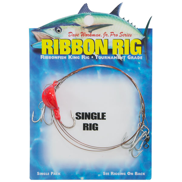 RIBBON RIG 3/0 3, #4 TREBLE HOOKS