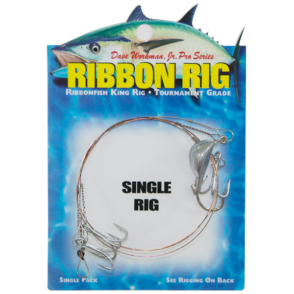 RIBBON RIG 3/0 3, #4 TREBLE HOOKS