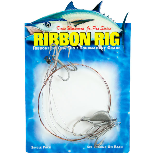 RIBBON RIG 3/0 4, #4 TREBLE HOOKS