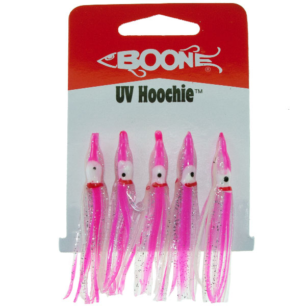 UV Hoochie ™ Pink Onion [06706] - $3.61 : Boone Bait Co.