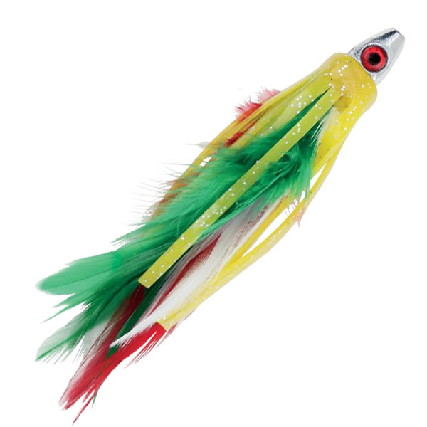 Dave Workman Jr. Series Feather Trolling Jig - Mexican Flag