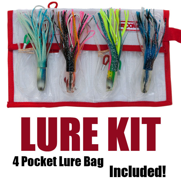 Sea Minnow Kit - 6" w/ Boone 4 Pocket Lure Bag
